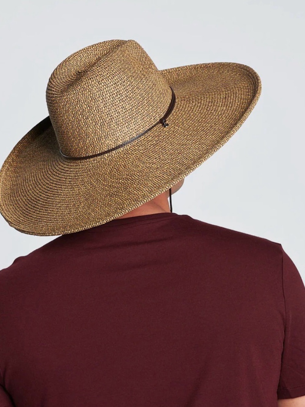 El Campo 5" Brim Sun Hat UPF50 Sun Protection with Chin Cord by San Diego Hat Co - Picture 6 of 15